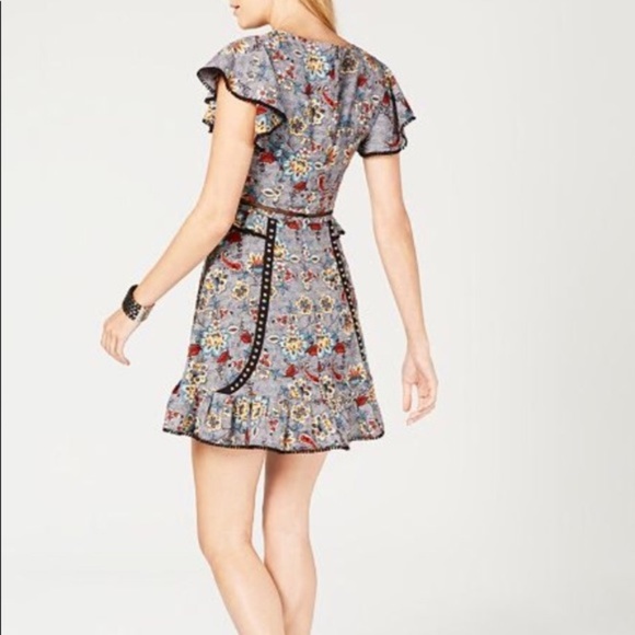 Laundry by Shelli Segal Womens Mini Dress Studded - Picture 3 of 3